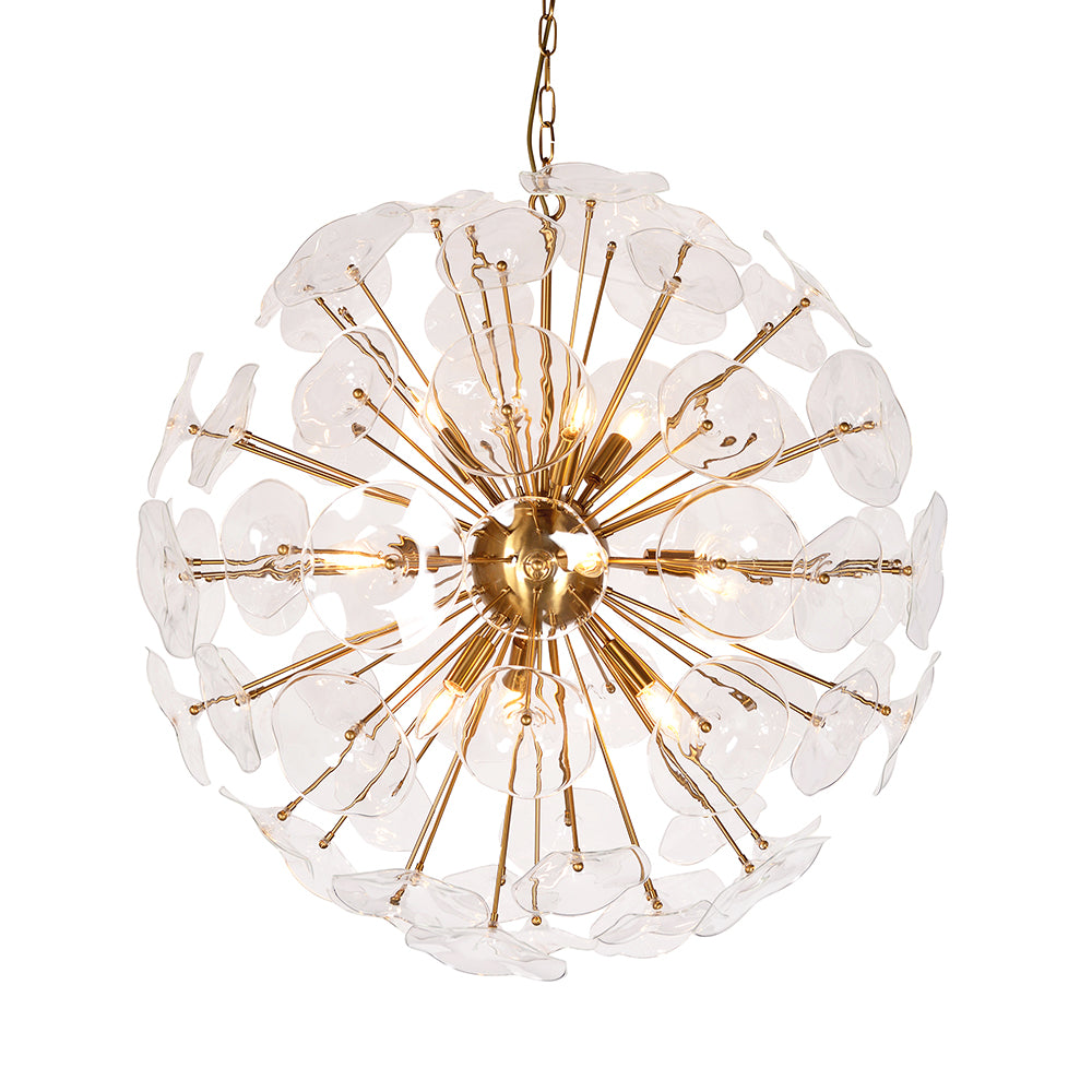 Pedal Burst Pendant Light Large
