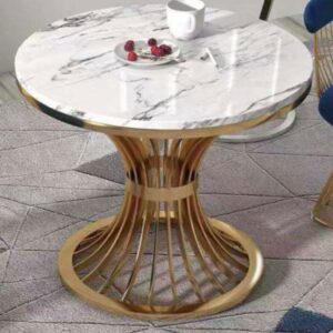 Marble Top Discussion Table