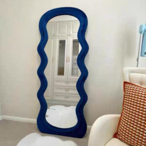 Blue Exotic Mirror