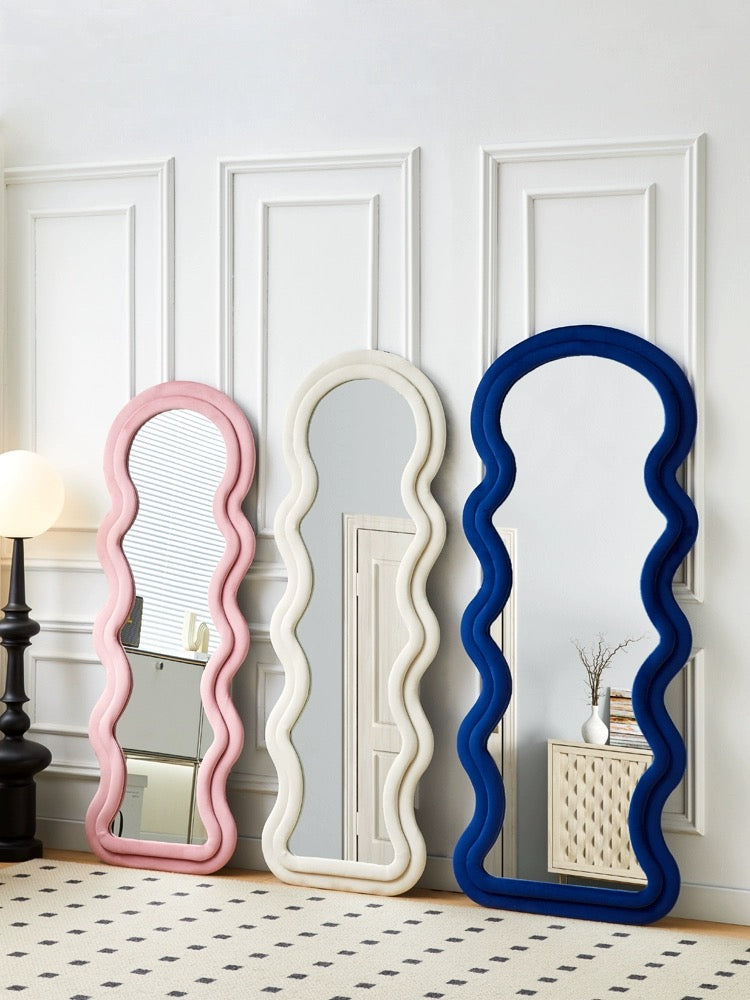 White Exotic Mirror - Image 4
