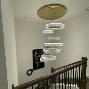 7 Level Cyclone Chandelier