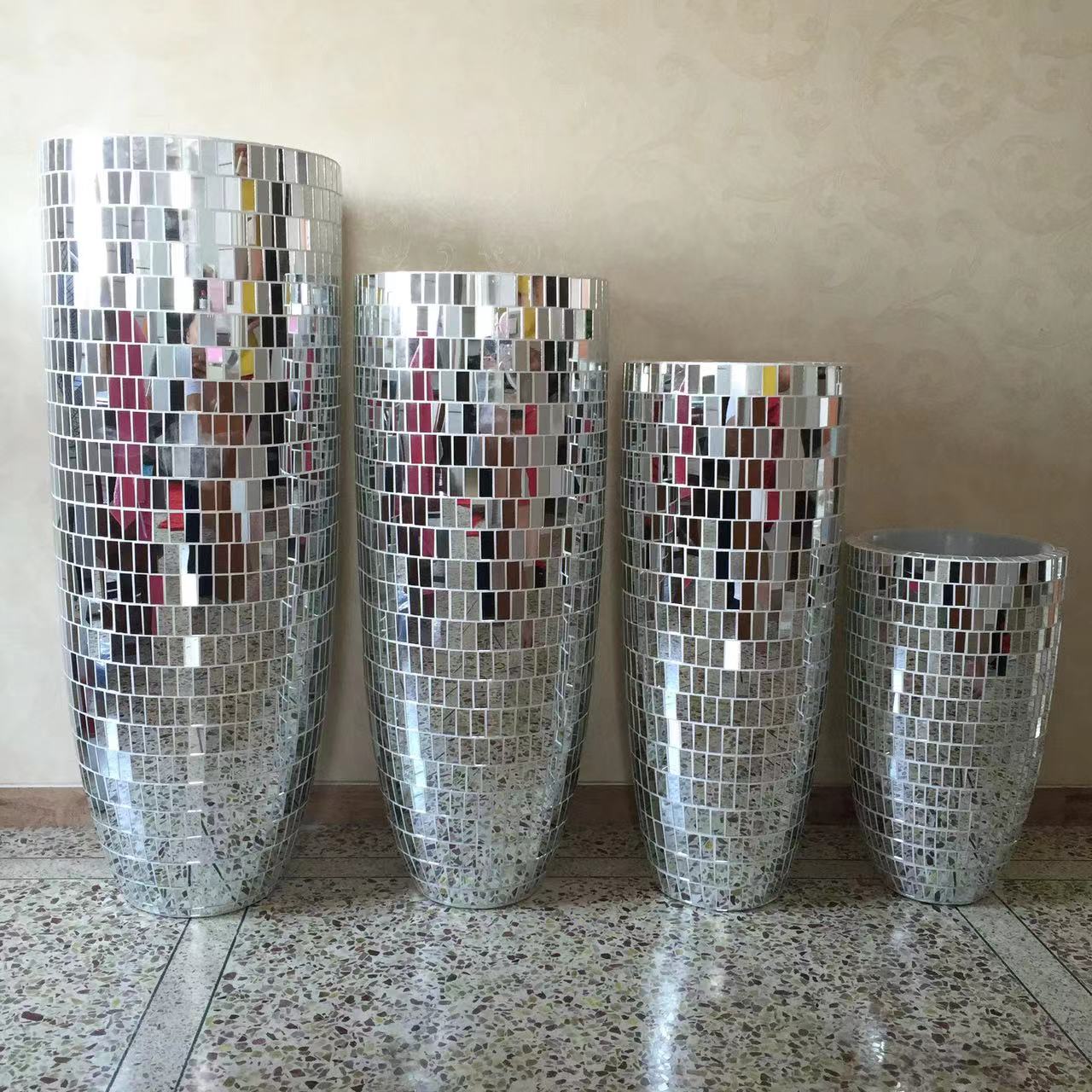 Silver Flower Vase