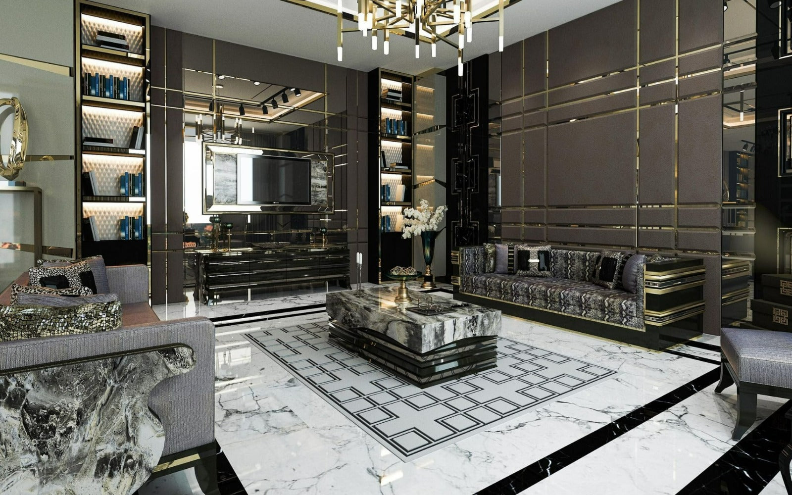 Atlantis Living Room Settee