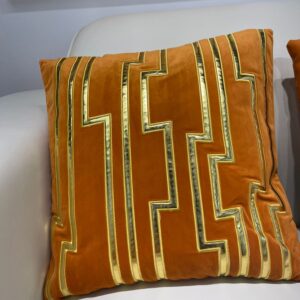 Orange Throw Pillow