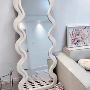 White Exotic Mirror