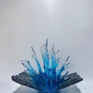 G-DSRHS005 Blue Fades Sculpture Decor