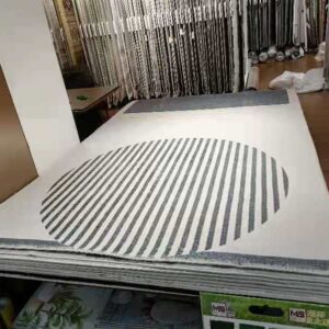 White and Grey Turkish Rug