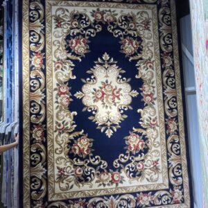 Complementary Royal Blue Turkish Rug