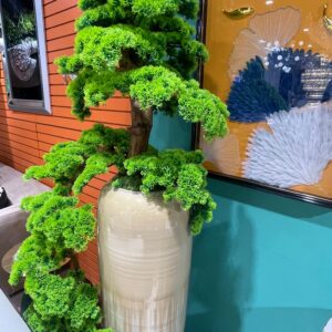 Green Bonsai tropical Artificial Plant