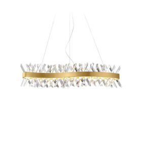 G-8021 CRYSTAL WAVEY CHANDELIER