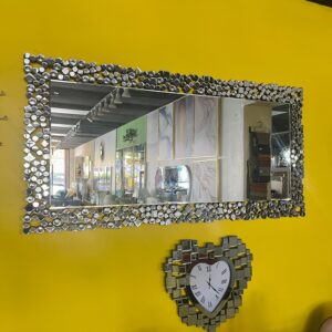 Silver Million stones Mirror