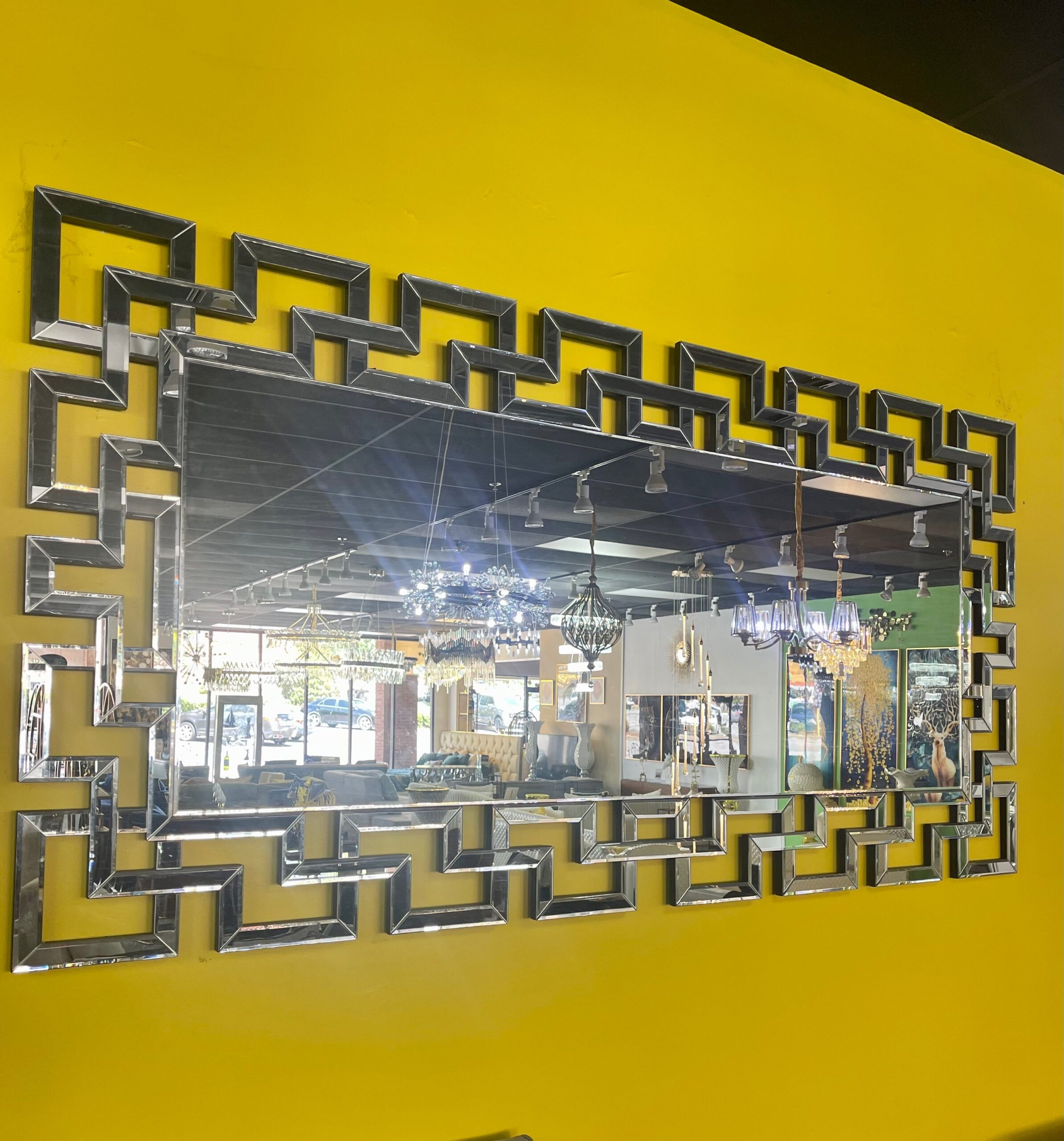 Exotic Design Floor/Wall Standing Mirror