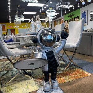 Silver & Black Astronaut man