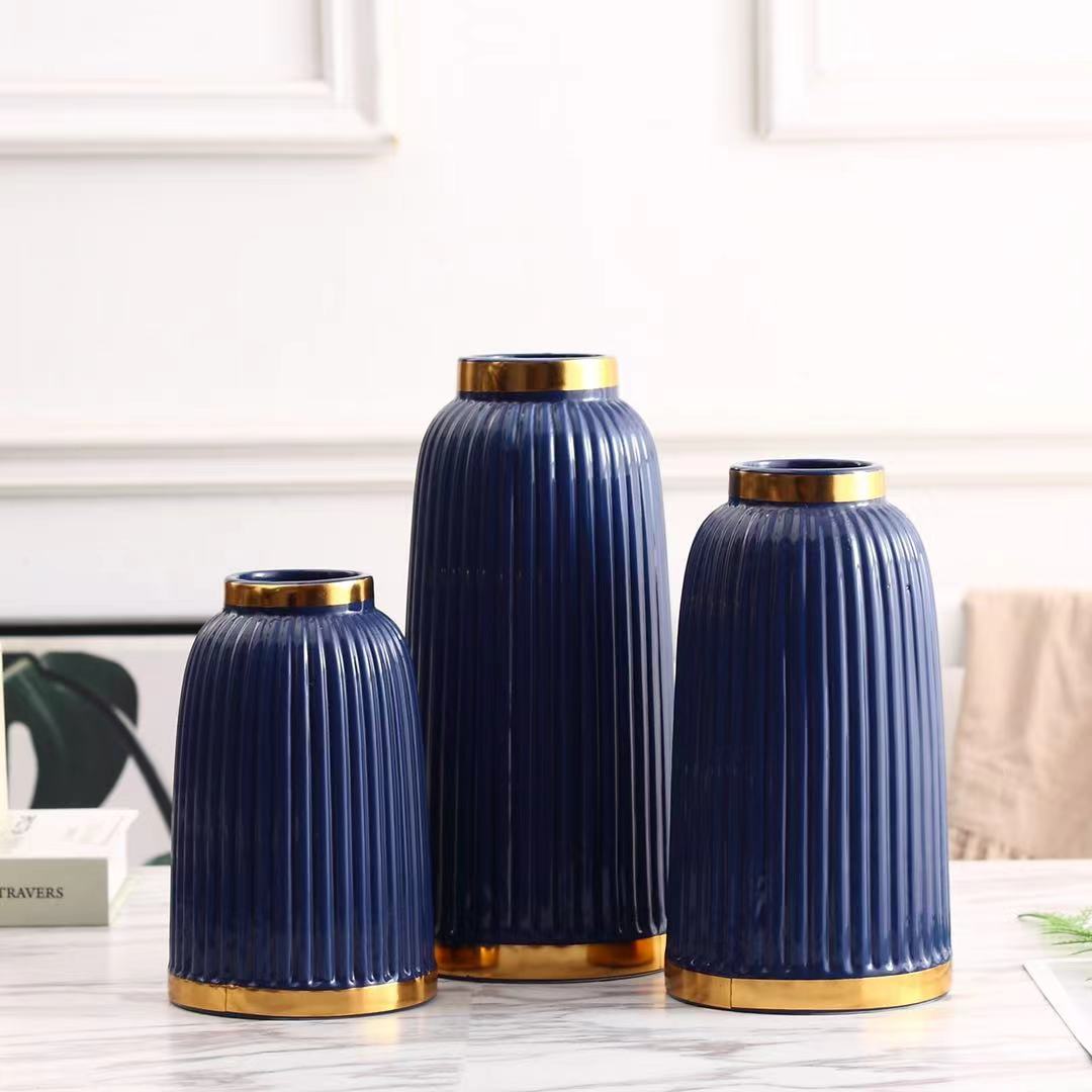 Blue/Green Decorative Jar Set