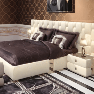 OFF-WHITE LUX BED SET