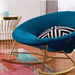 Blue Rocking Chair