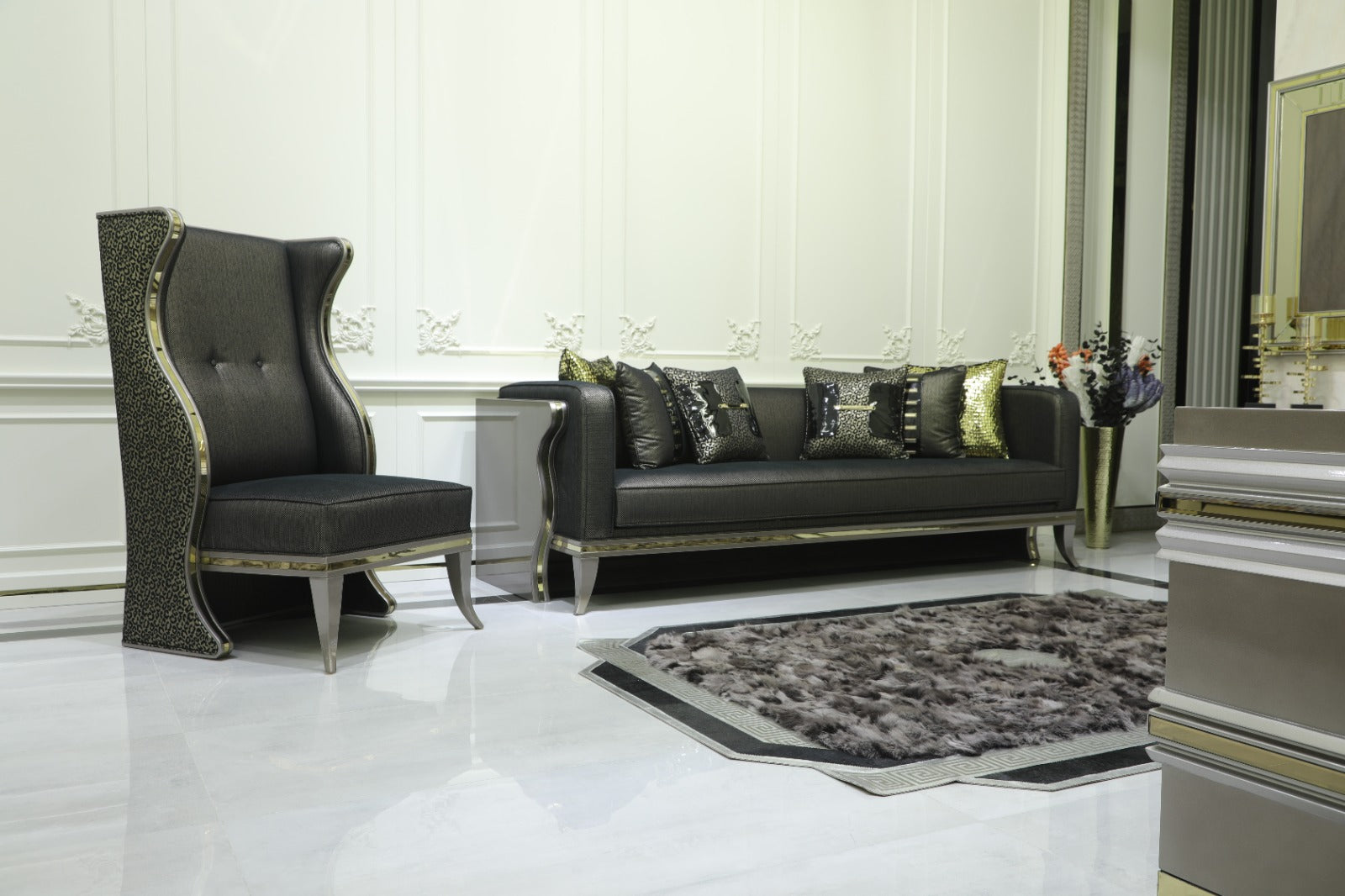 Atlantis Living Room Settee