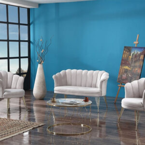 G-ES054 Off-white Living room settee