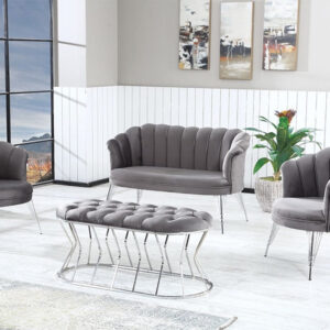 G-ES053 Gray Living Room Settee