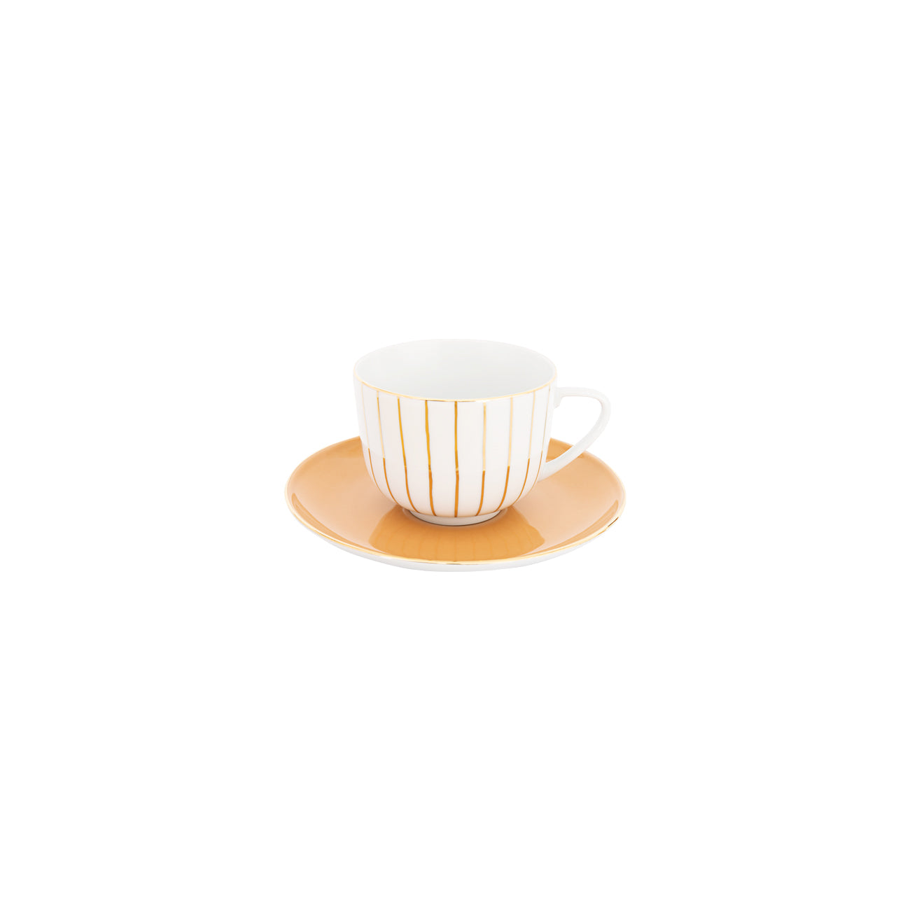 Casanoi Golden Orbit Tea Cup & Saucer