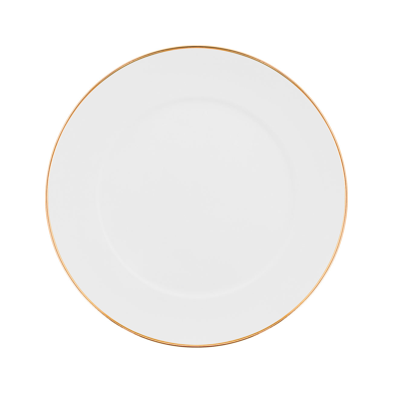 Casanoi Gold Rimmed Charger Plate