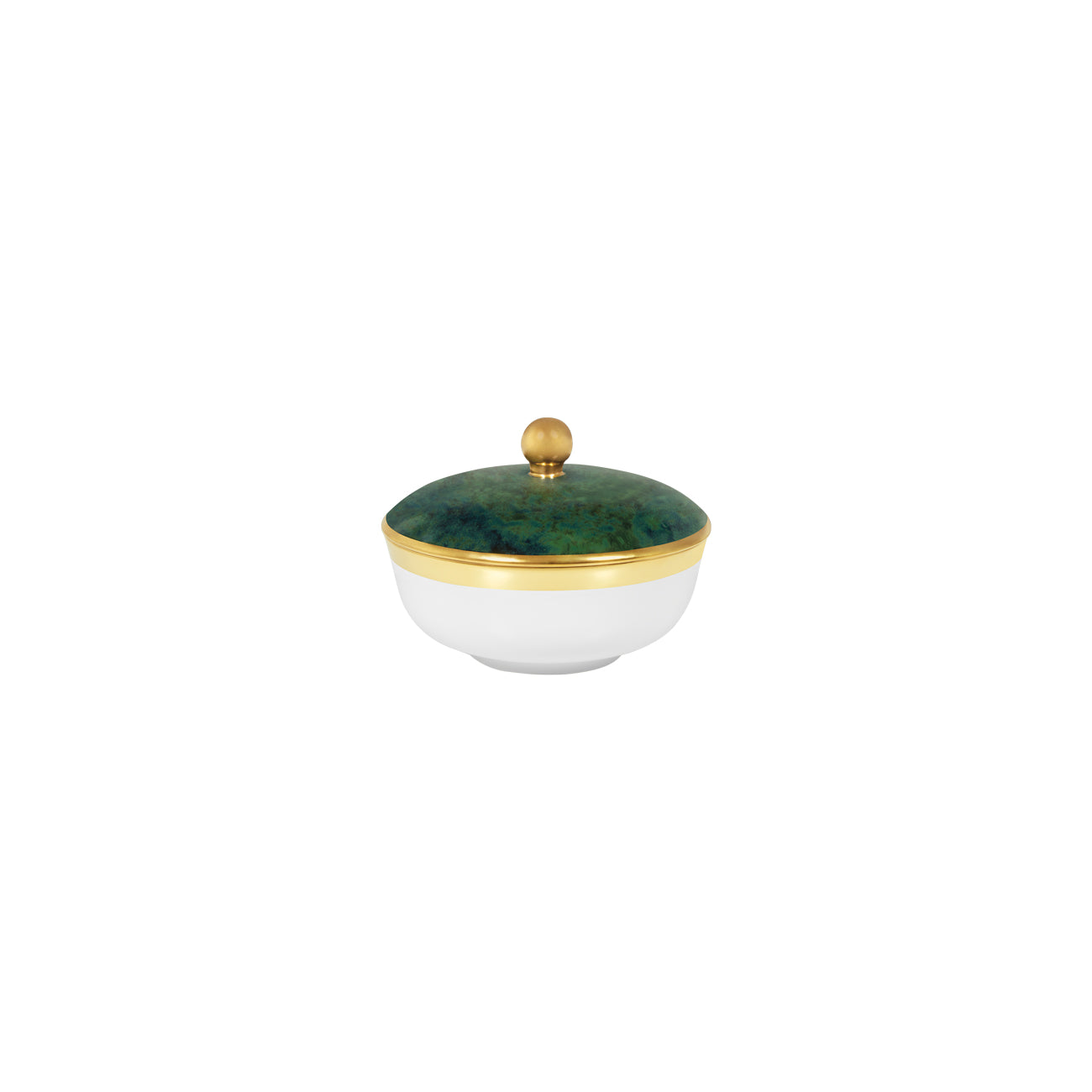 Casanoi Lush Forest Accent Bowl with Lid
