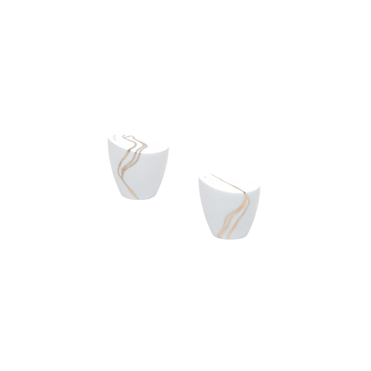 Casanoi Fiume D'Oro Salt + Pepper Shakers