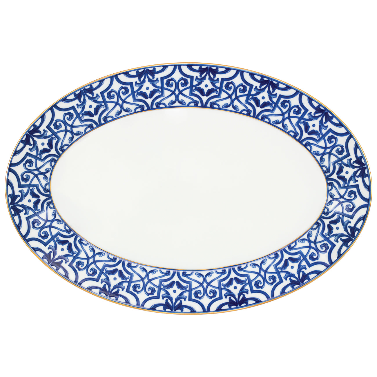 Casanoi Blue Legacy Large Oval Platter