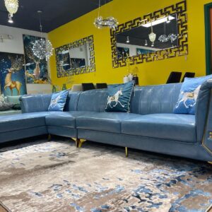 Blue Cobalt Sectional sofa