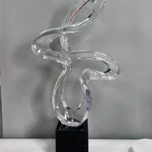 Crystal Resin Sculpture Decor