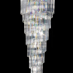 G-AG2303 Large Cone Geometric Shape Chandelier