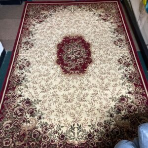 Cherry Red Turkish Rug