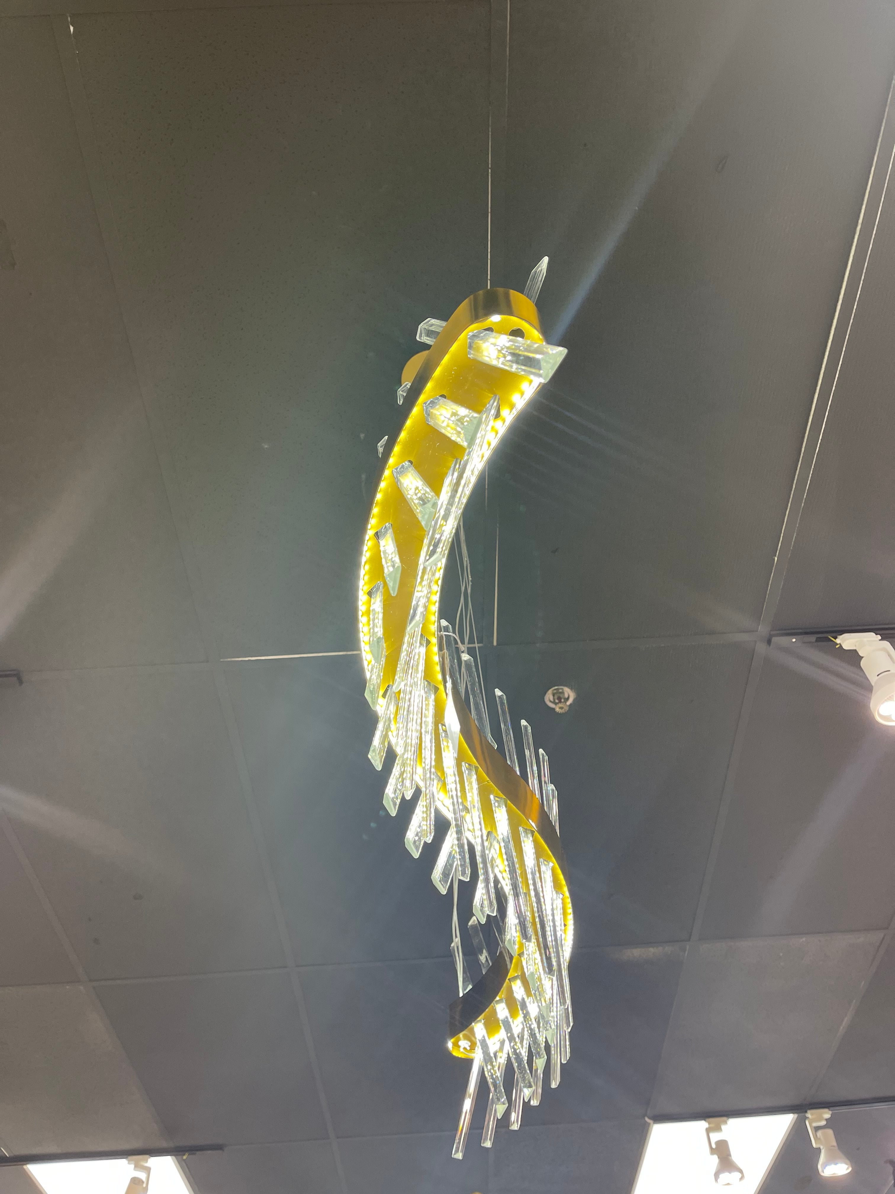 G-8021 CRYSTAL WAVEY CHANDELIER - Image 3